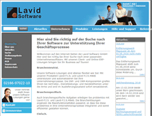 Tablet Screenshot of lavid-software.net